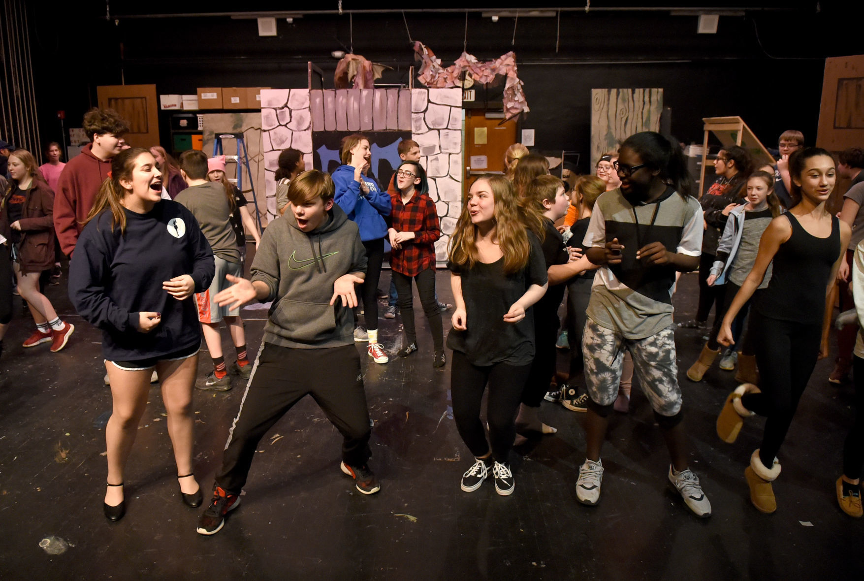 'Shrek the Musical' rehearsals 22